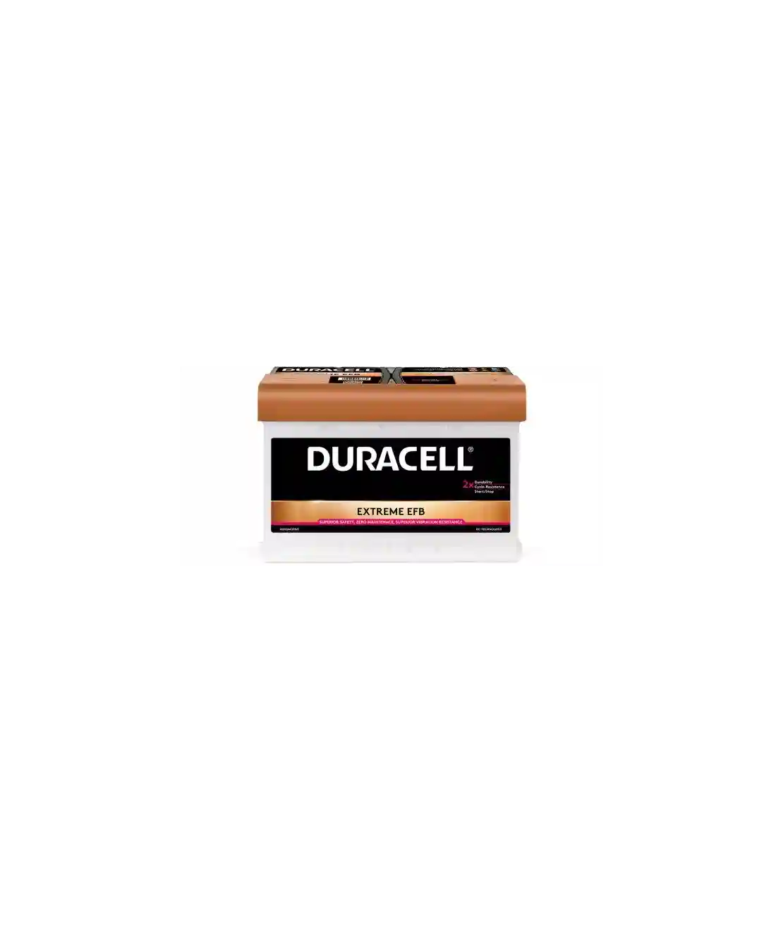 Акумулатор Duracell Extreme EFB 12V 75Ah 700A L3 DE75H