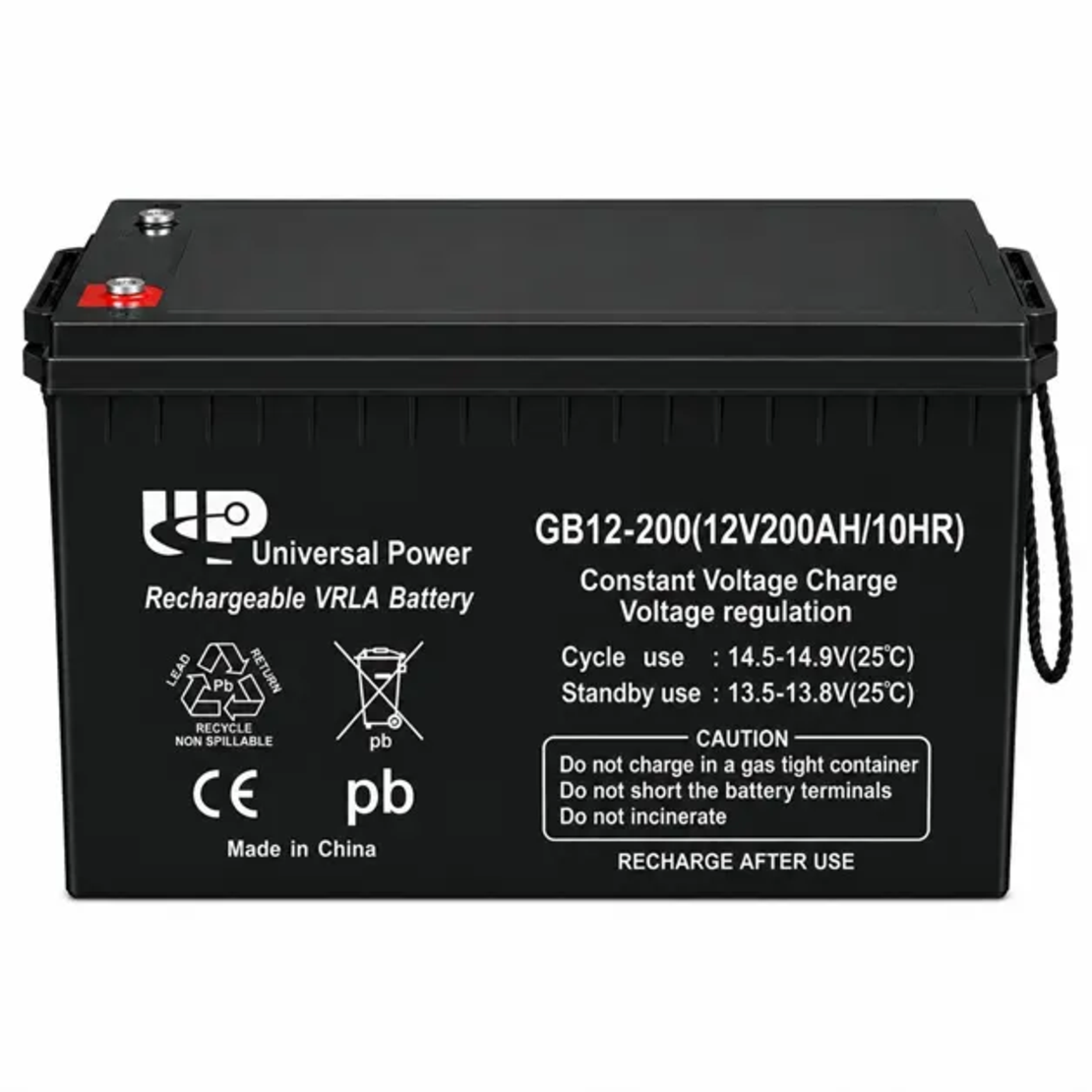 VRLA акумулатор UP 12V GB12-200