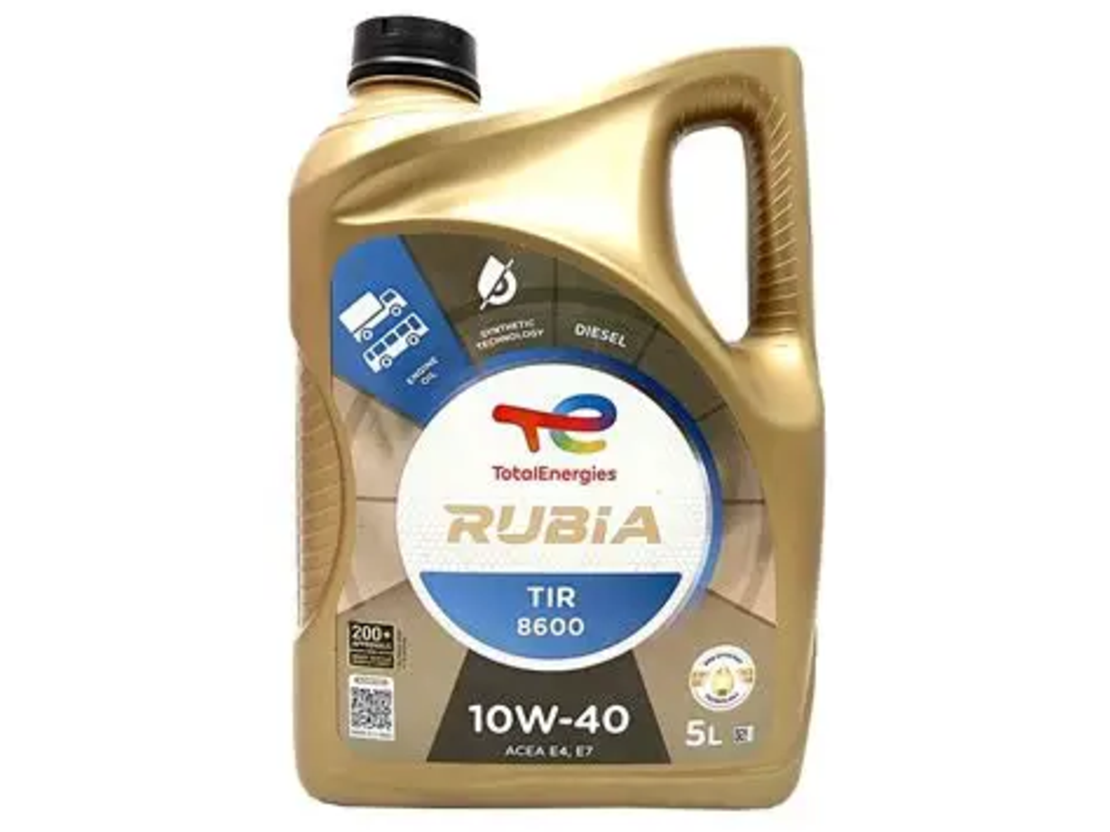 Масло TOTAL RUBIA TIR 8600 10W-40 - 5L