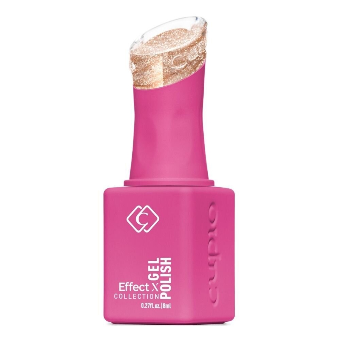 Полуперманентен лак за нокти тип котешко око Cupio Effect X Collection - Kitty Eyes Bengal