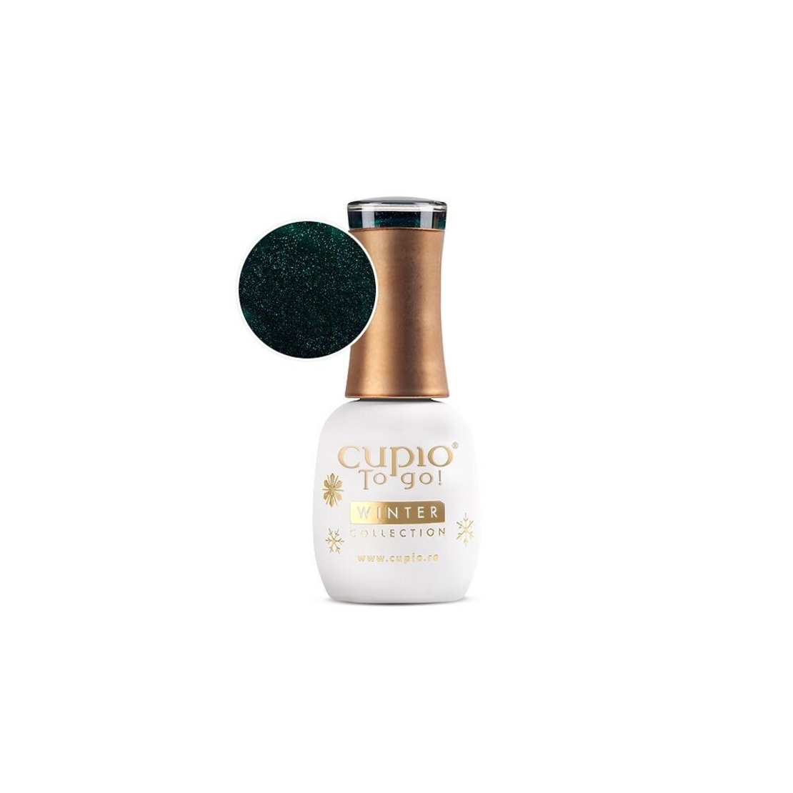 Полуперманентни гел лак Cupio To Go! Winter Collection - Christmas Tree 15ml