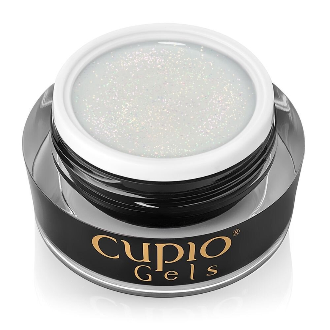 Изграждащ гел Cupio Glitz & Glam - Moonlit Mist 15g
