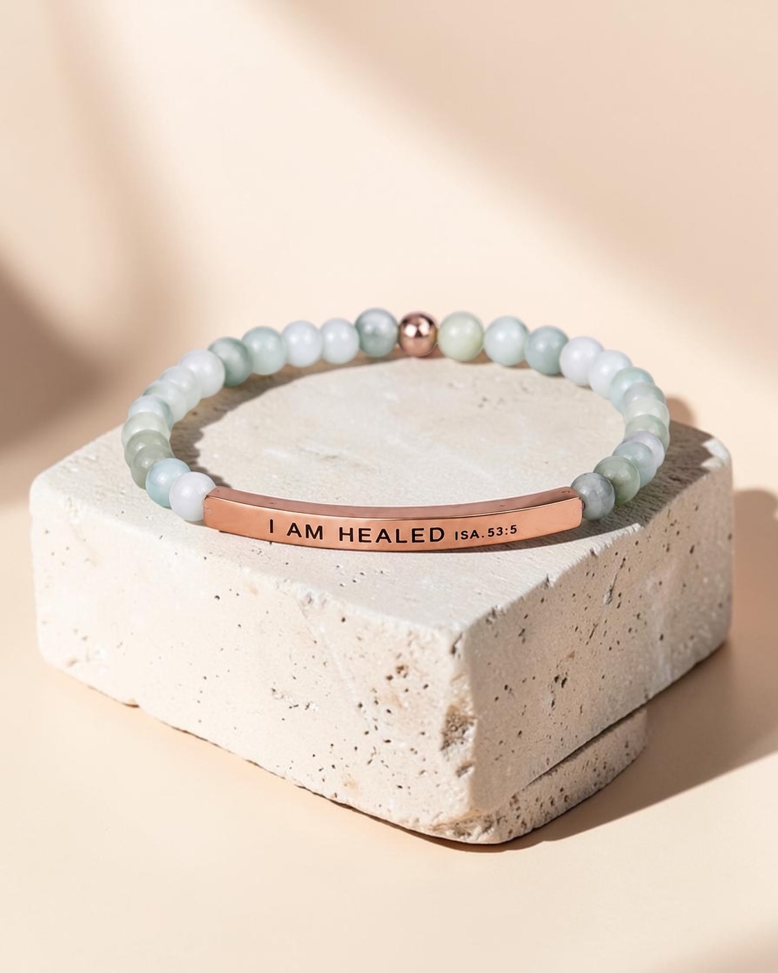 Amazonite Bracelet “I Am Healed”