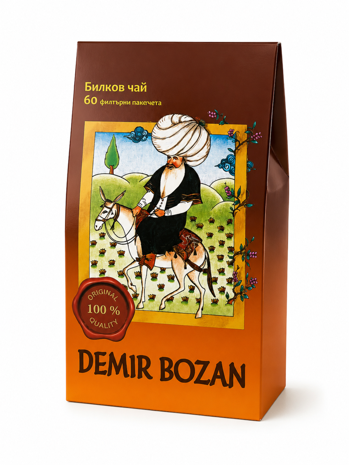 Билков чай Демир Бозан (Demir Bozan)-60 филтърни пакетчета