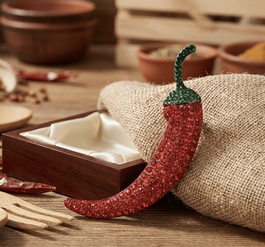 Fashionable Chilli Brooche