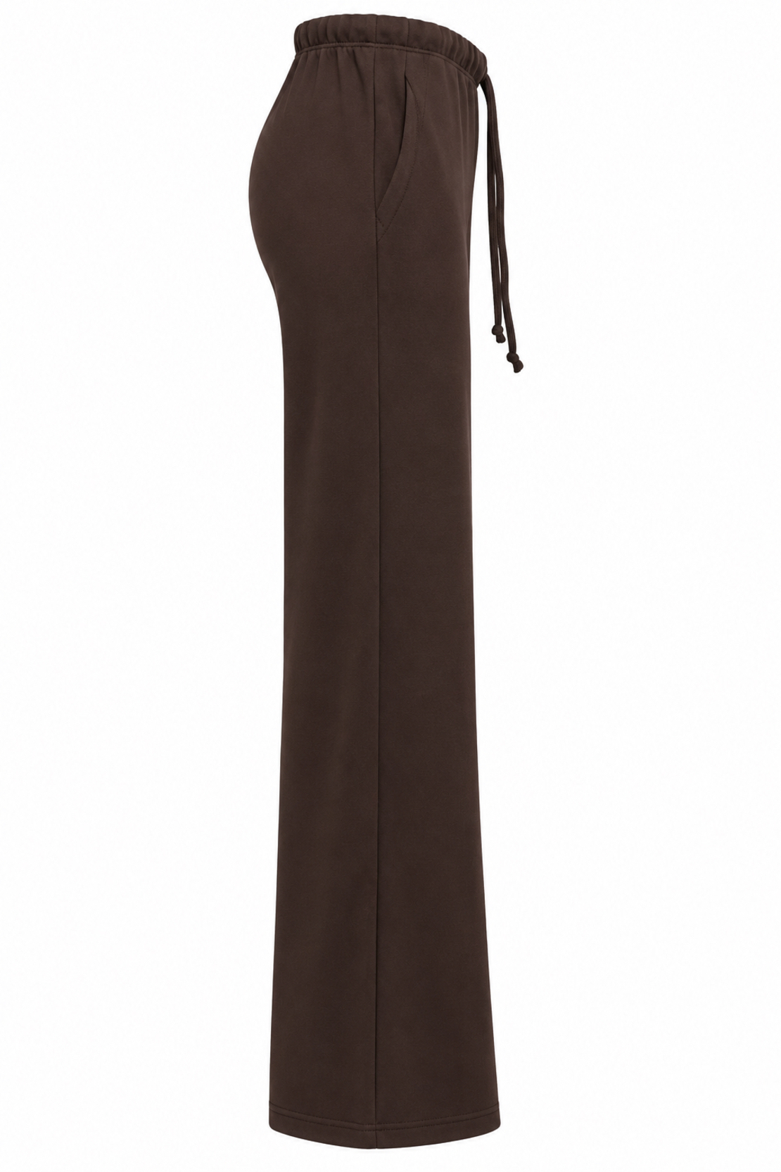 Elegant Women’s Peplum Two-Piece Set/2608/Brown