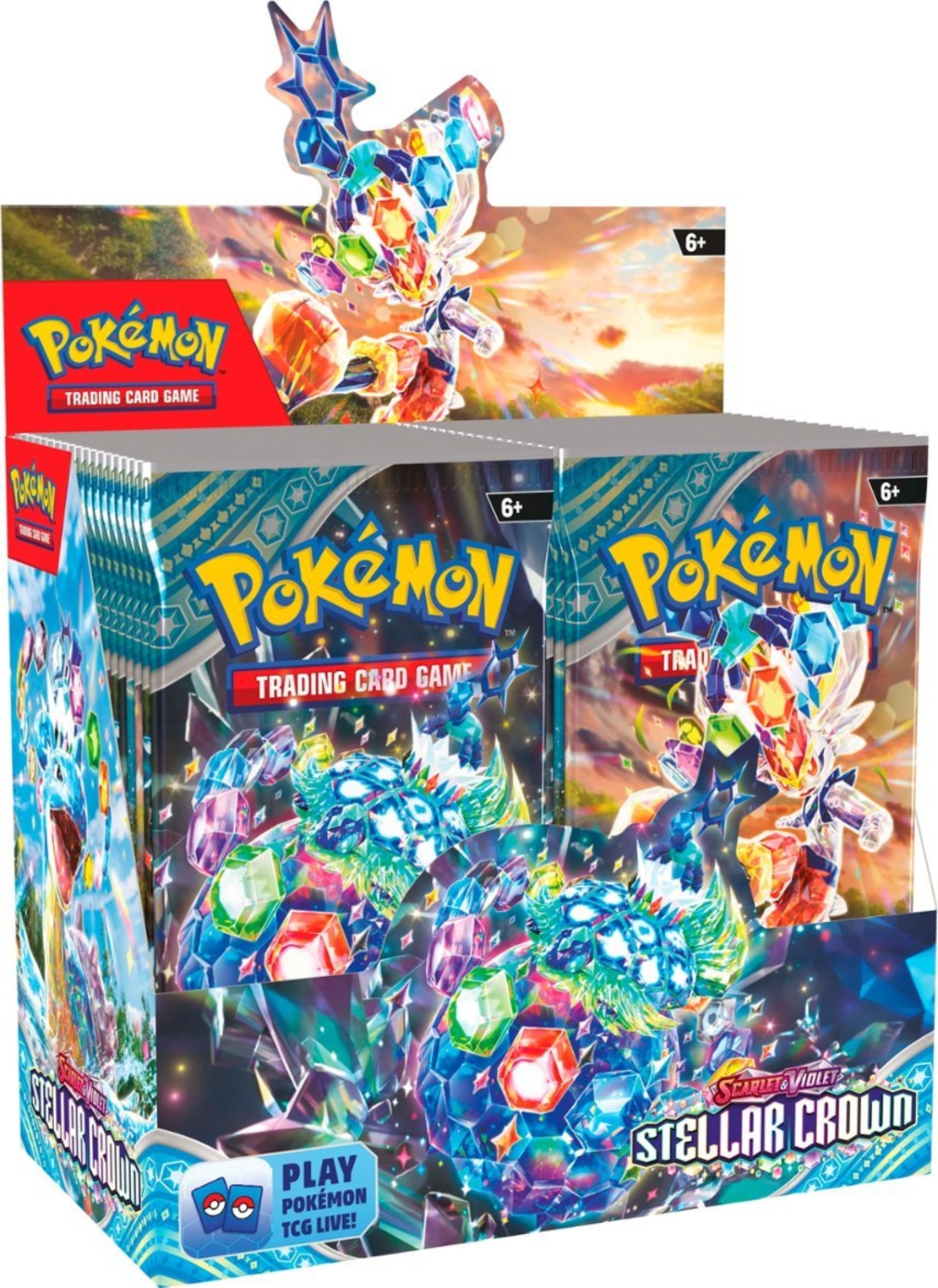 Pokemon TCG: Scarlet & Violet -  Stellar Crown Бустер кутия (36 бустера)