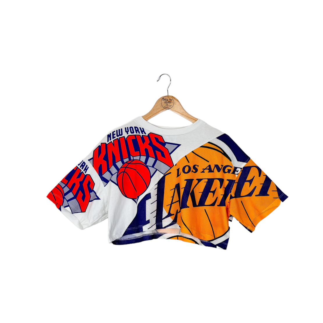 Bershka NBA cropped дамска тениска (M)