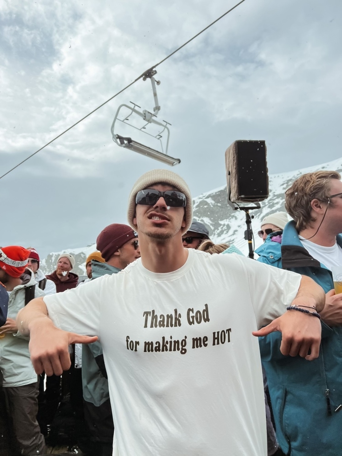 ''Thank God'' T-shirt