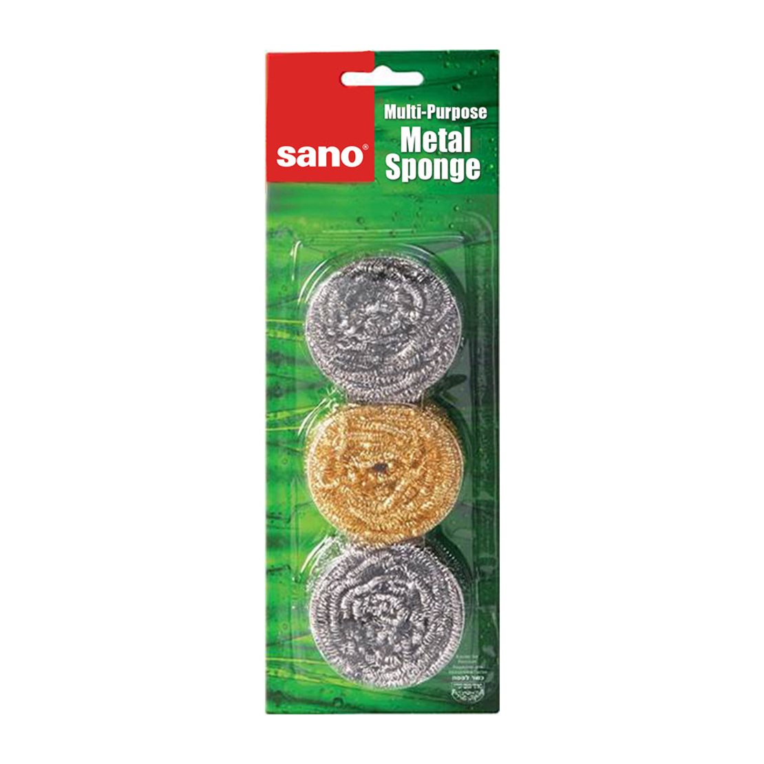 Sano Metal Sponges Set 3