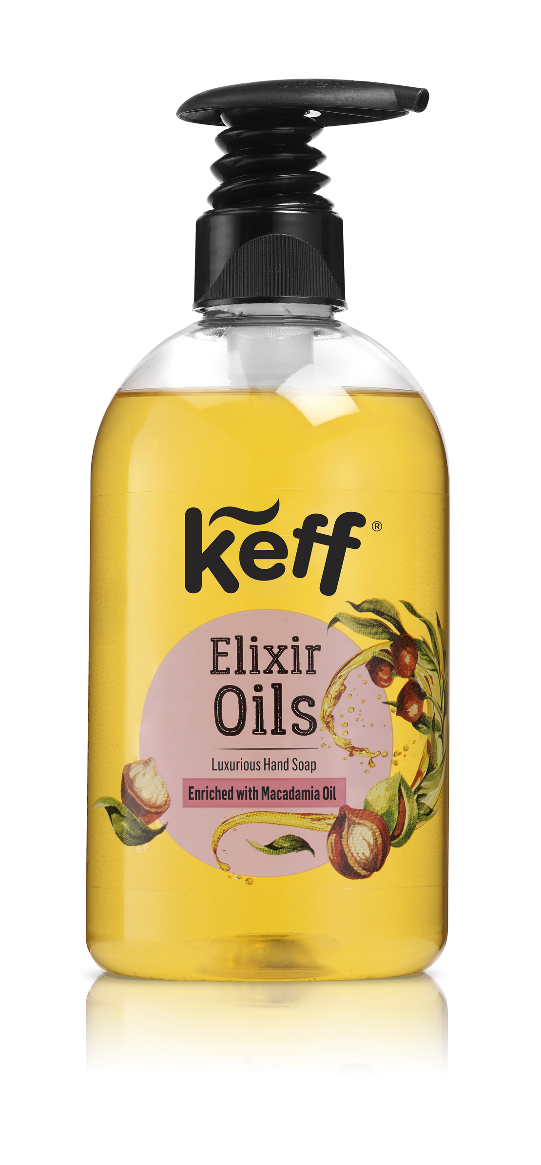 Keff Macadamia Oil Liquid Soap