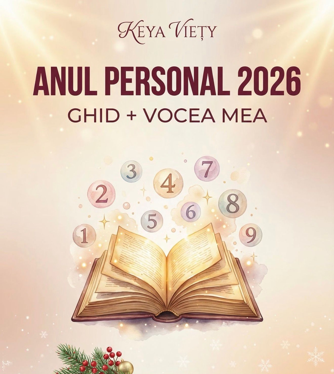 ANUL PERSONAL 2026 – GHID + VOCEA MEA &nbsp;VIKA BLOCHINA