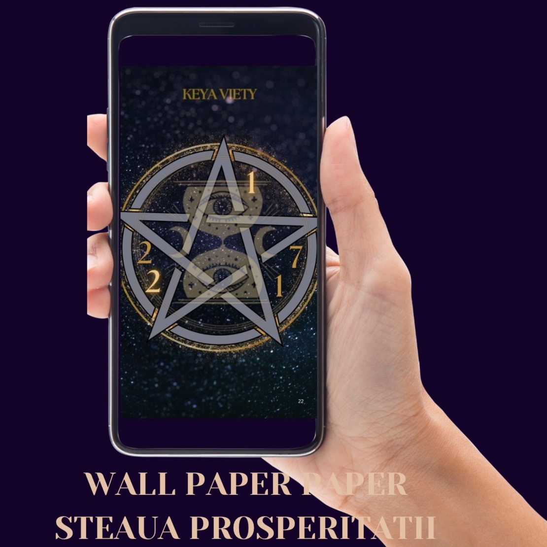 WALL PAPER Steaua Prosperității – Codul Financiar Ascuns