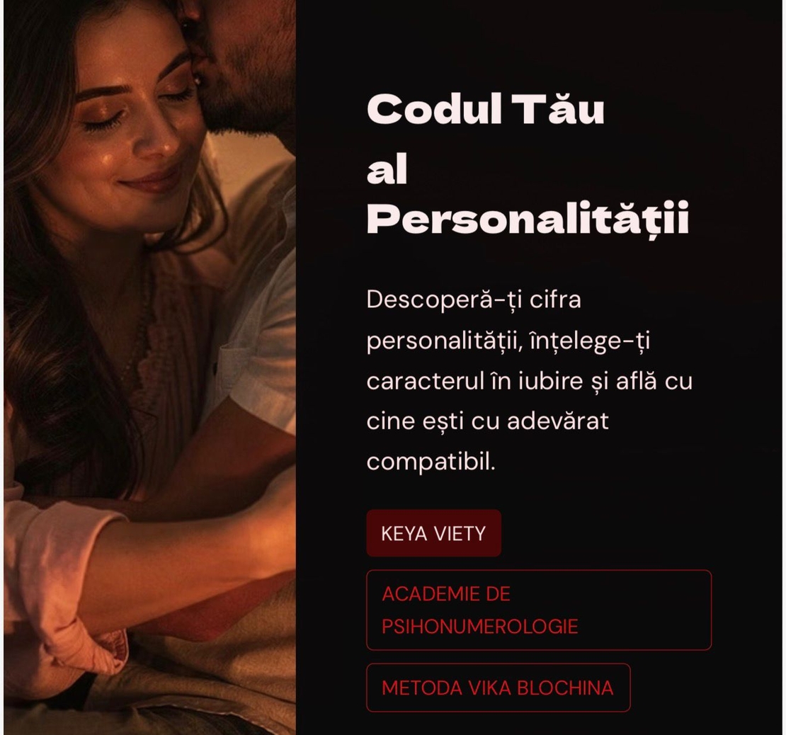 CODUL PERSONALITĂȚII TALE - Ghid de Compatibilitate