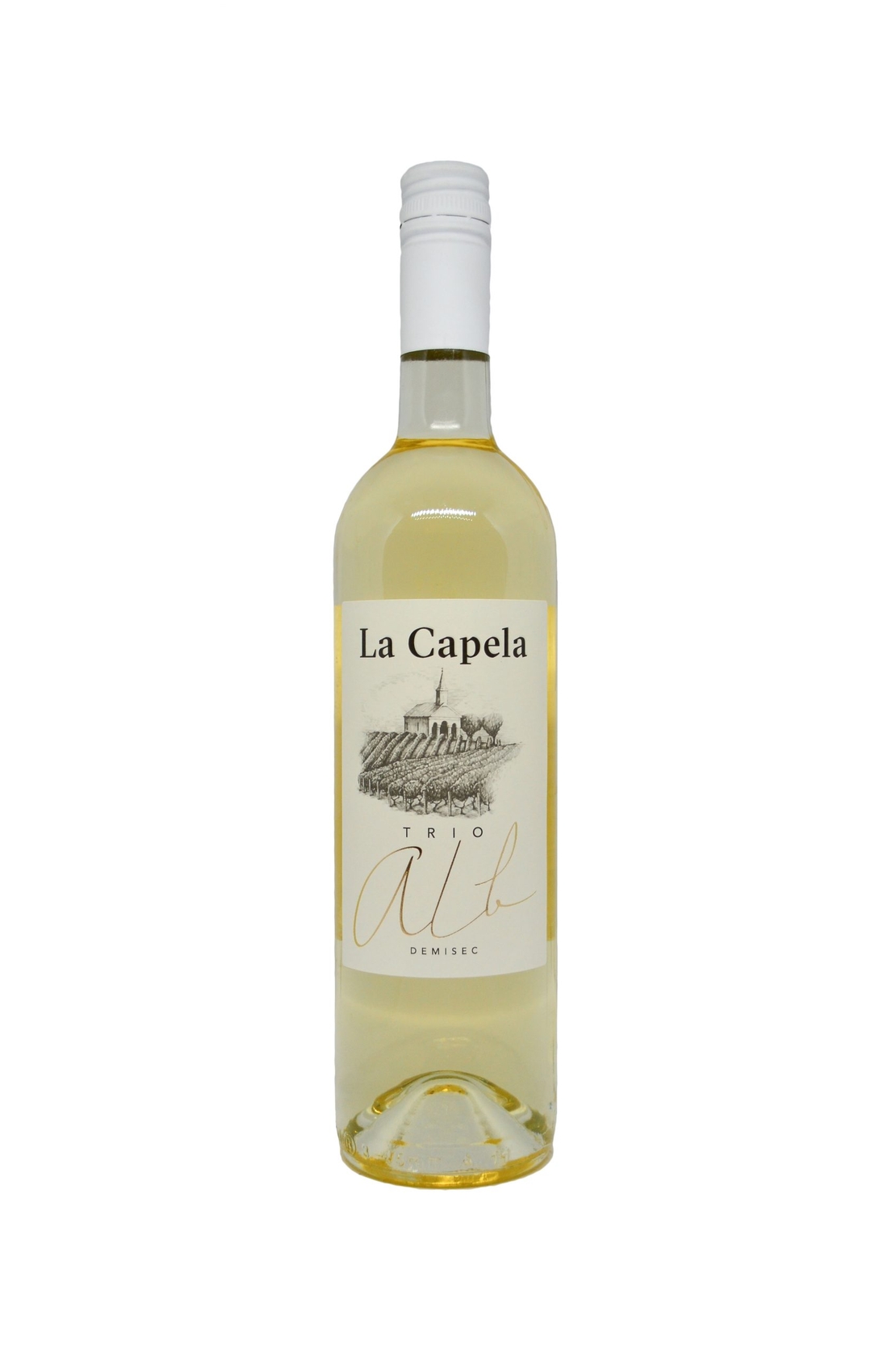 LA CAPELA TRIO ALB DEMISEC 2019 CRAMA NACHBIL