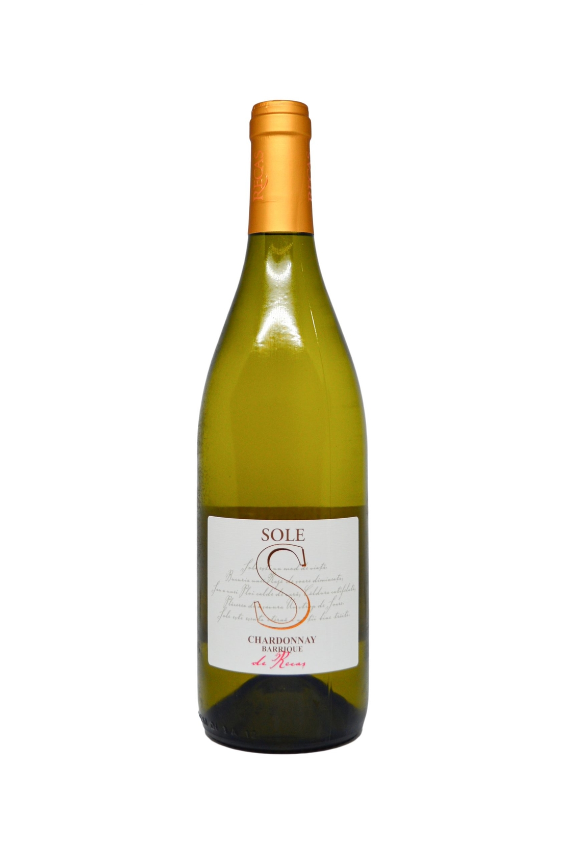 SOLE CHARDONNAY BARRIQUE CRAMELE RECAŞ