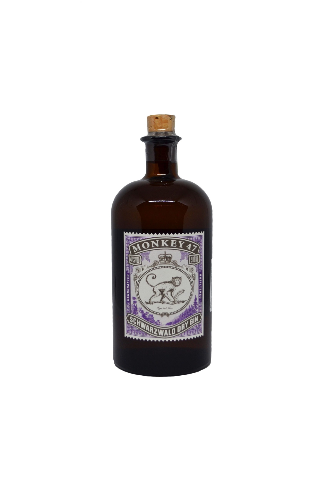 GIN MONKEY 47 <br> SCHWARZWALD DRY GIN 500 ml