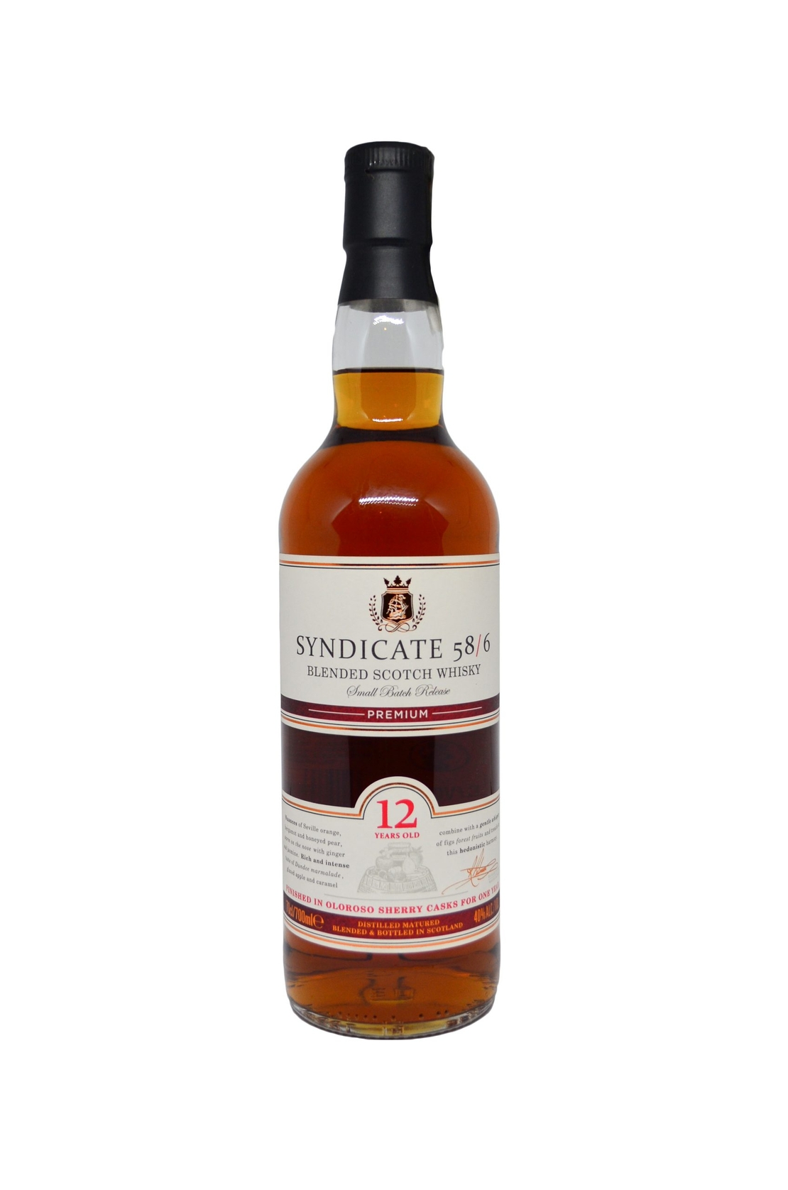 SYNDICATE 58/6 12 YO <br> BLENDED SCOTCH WHISKY
