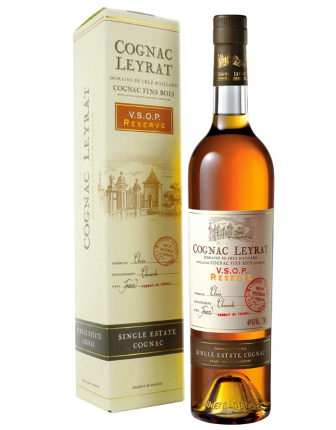 COGNAC LEYRAT VSOP <br> RESERVE COGNAC