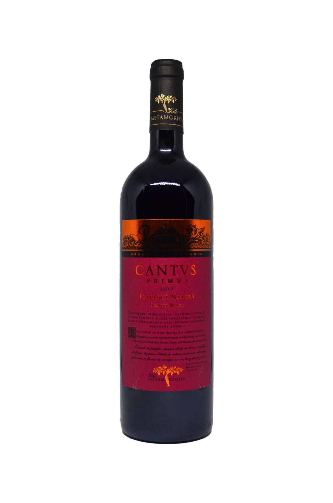 CANTUS PRIMUS FETEASCĂ NEAGRĂ 2019