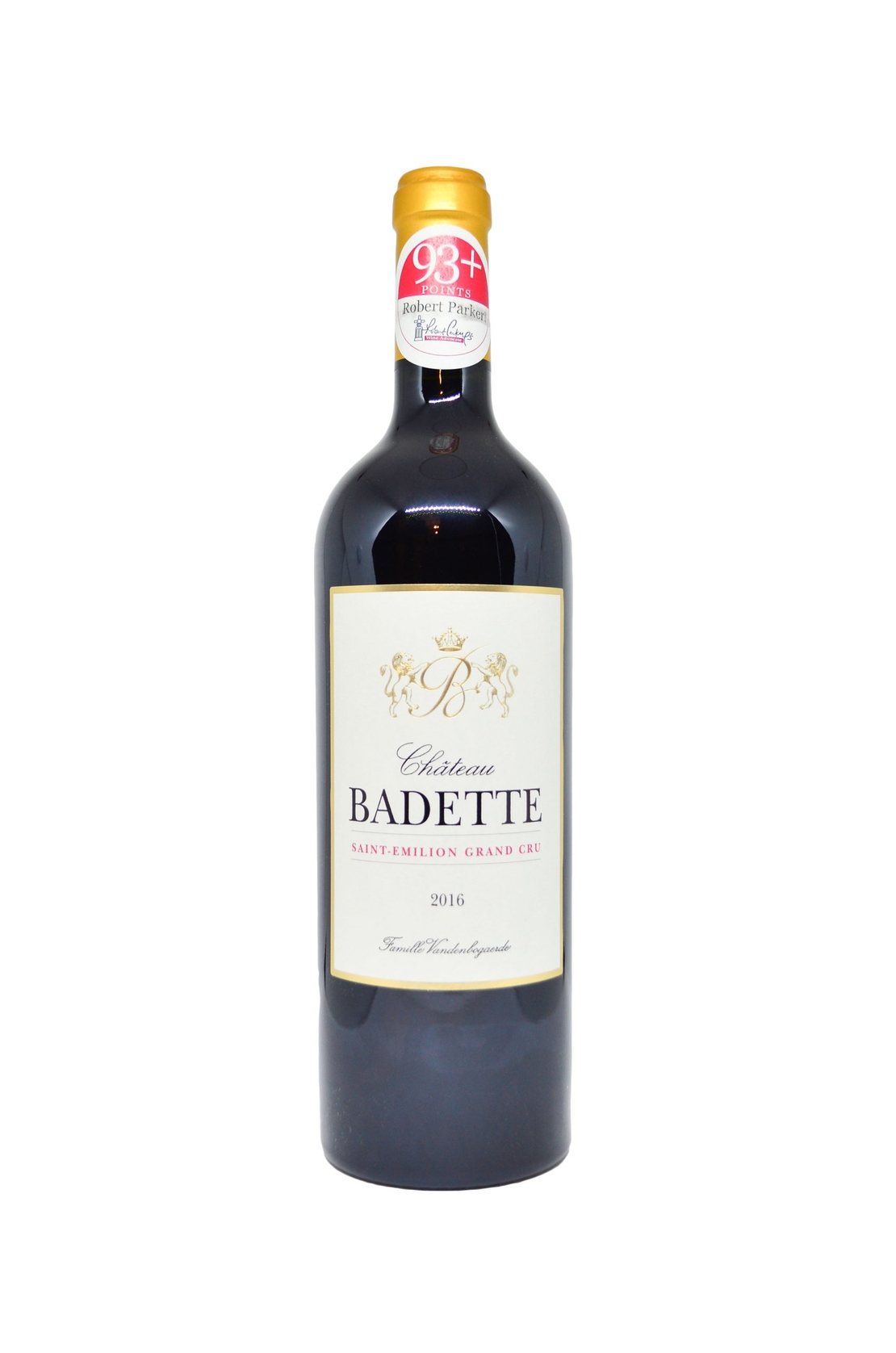 CHATEAU BADETTE <br> SAINT-EMILION GRAND CRU 2016