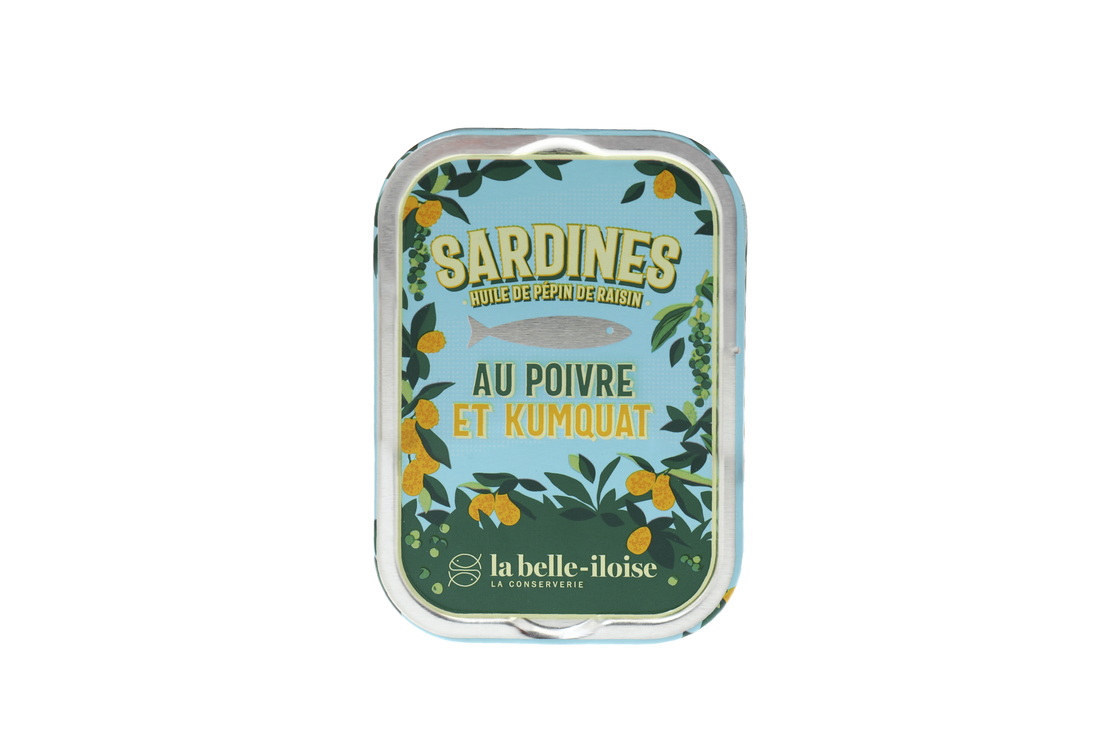 Sardine cu ardei verde și kumquat