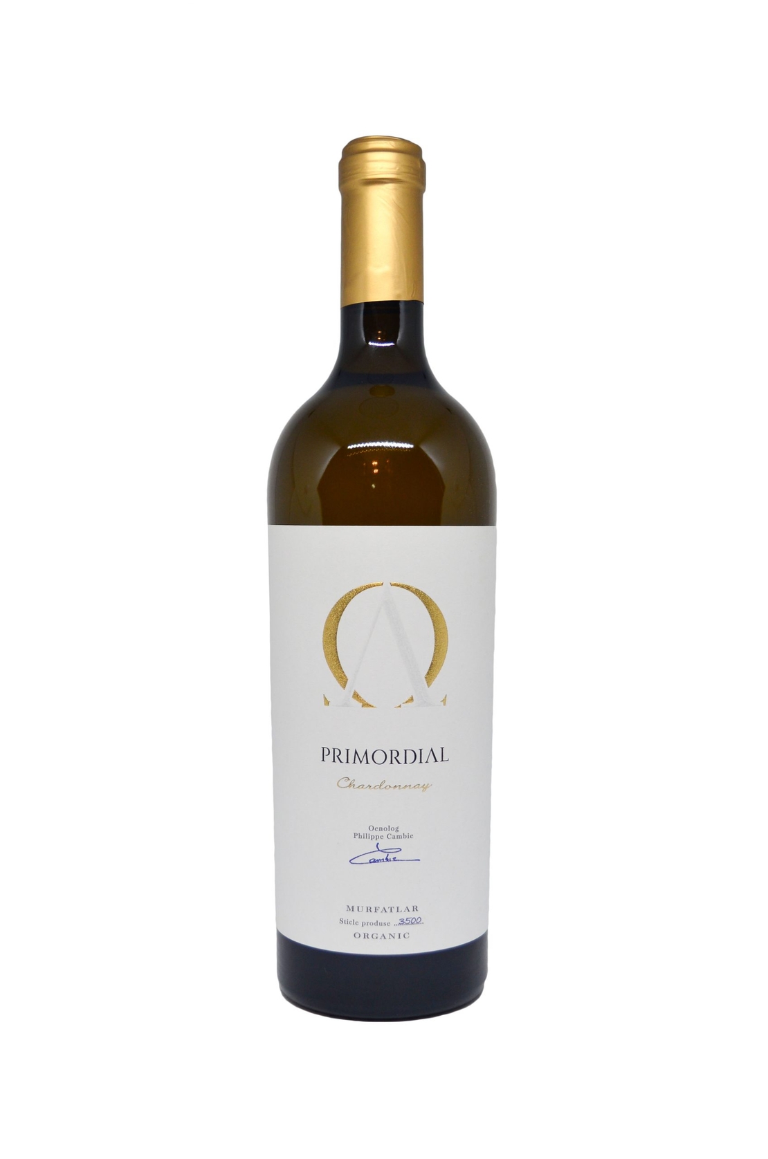 PRIMORDIAL CHARDONNAY ORGANIC DOMENIUL BOGDAN