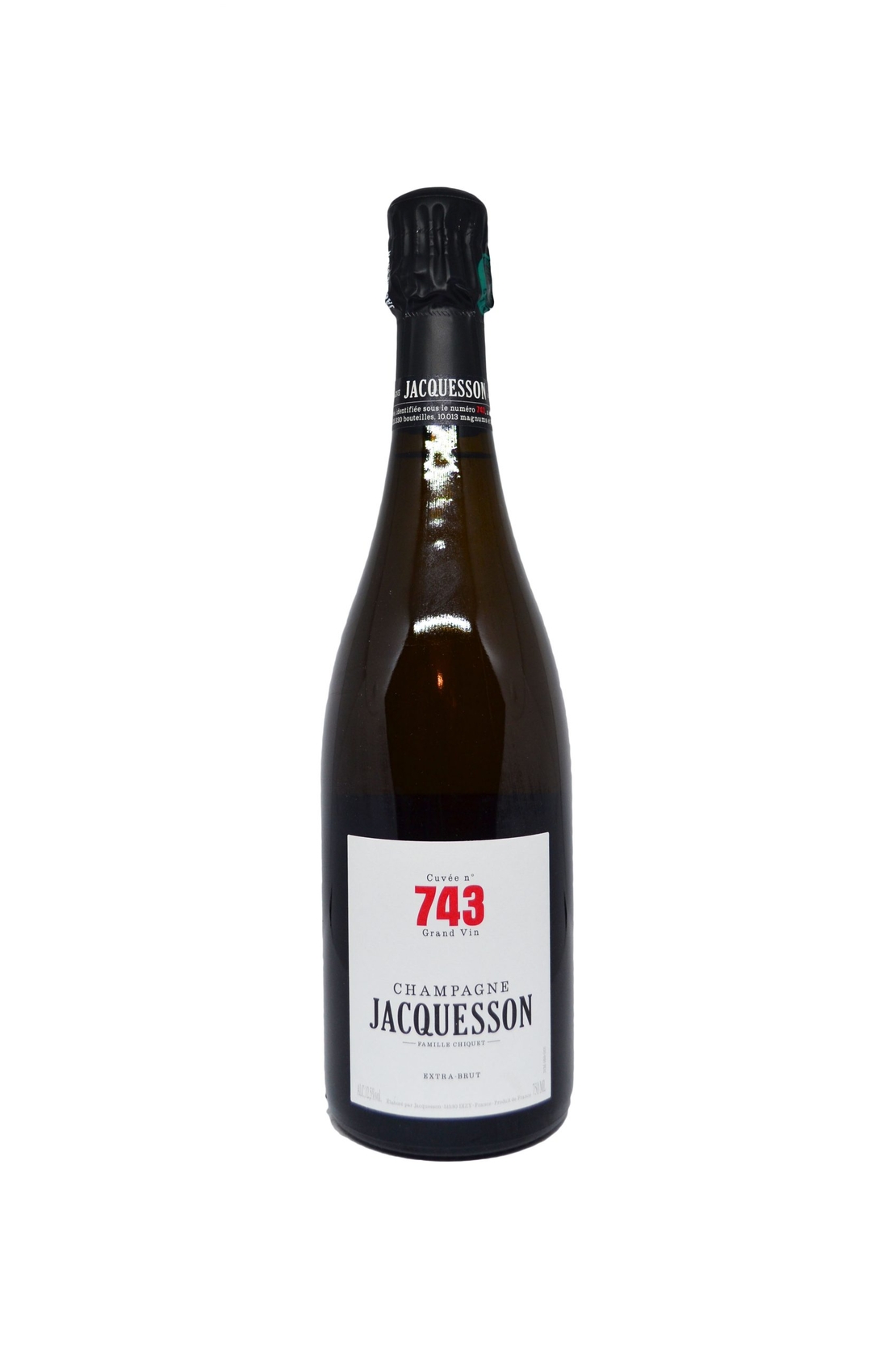 CHAMPAGNE JACQUESSON <br> CUVEE No 743 EXTRA BRUT