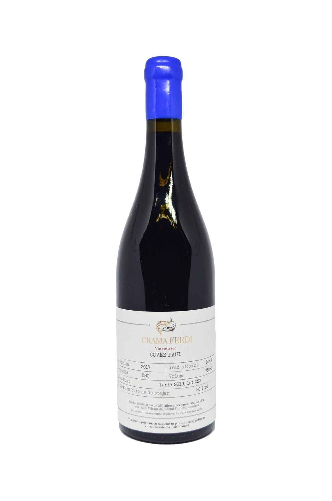 CUVEE PAUL 2017 CRAMA FERDI DEALU MARE