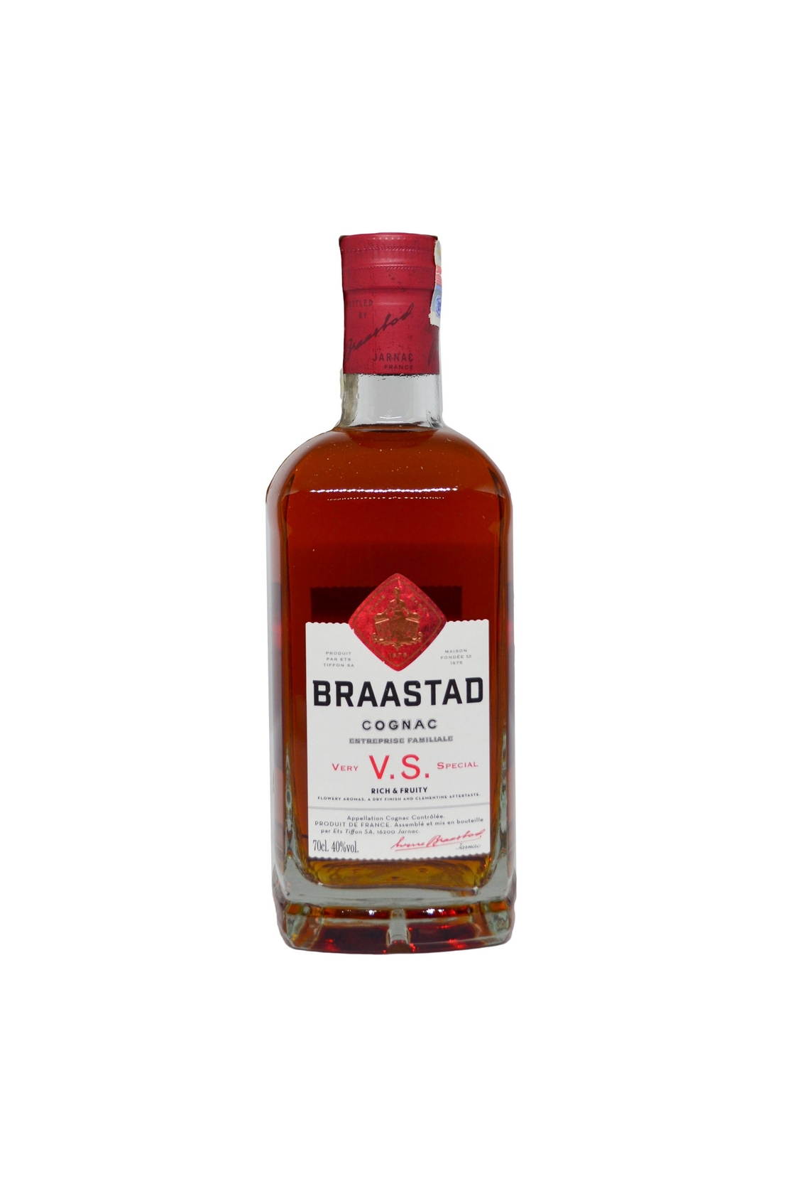 COGNAC BRAASTAD VS <br> 70 cl