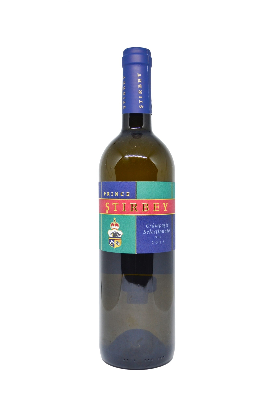 ŞTIRBEY CRÂMPOŞIE SELECȚIONATĂ 2021 VIN ALB SEC