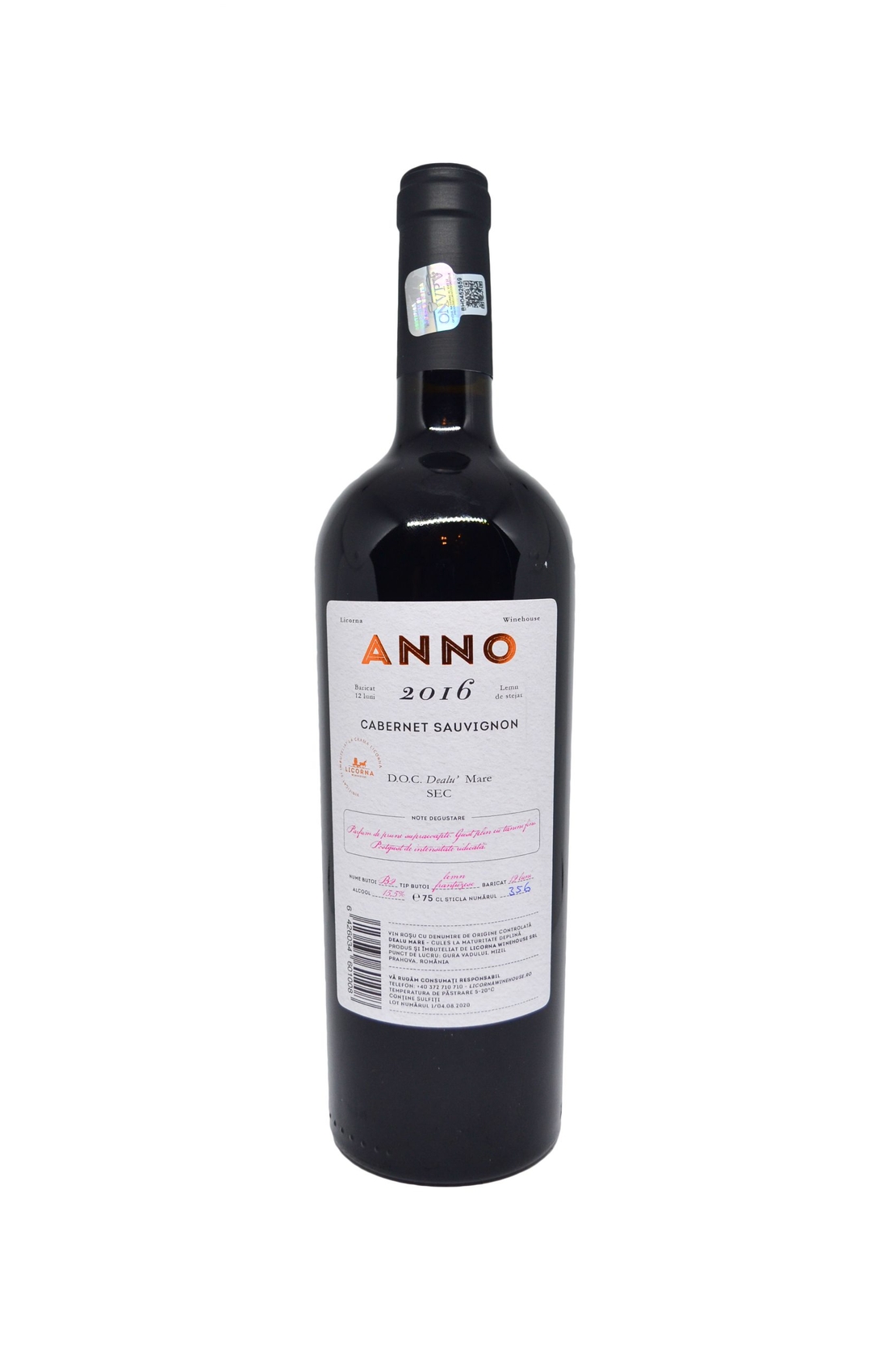 ANNO CABERNET SAUVIGNON LICORNA WINEHOUSE