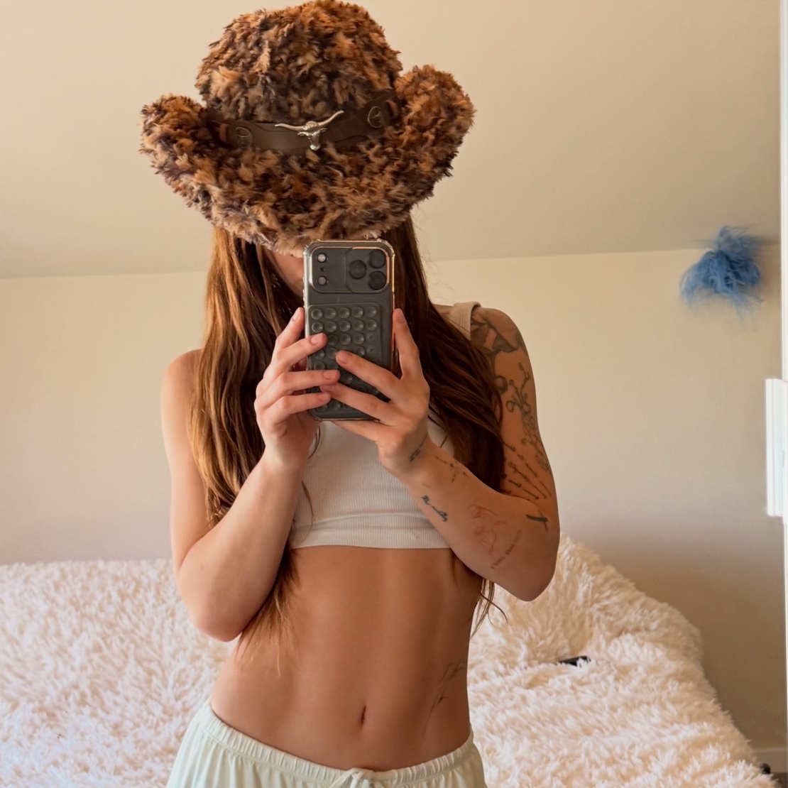 Fluffy Cowboy Hat