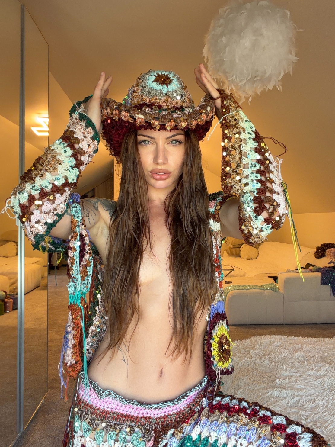 Shimmer Cowboy Hat