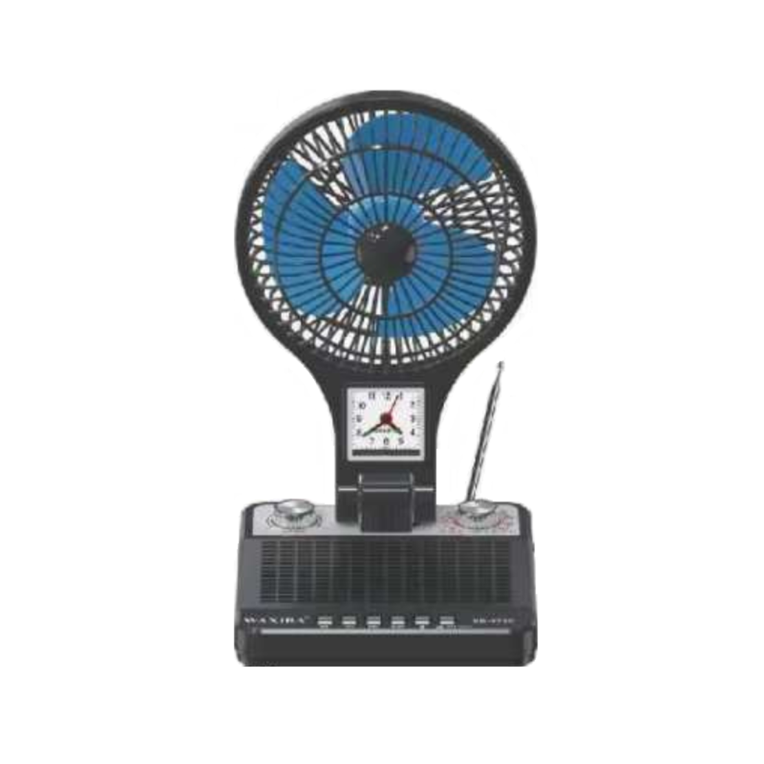 Radio și ventilator fără fir - XB -973C - 830098 - Negru
