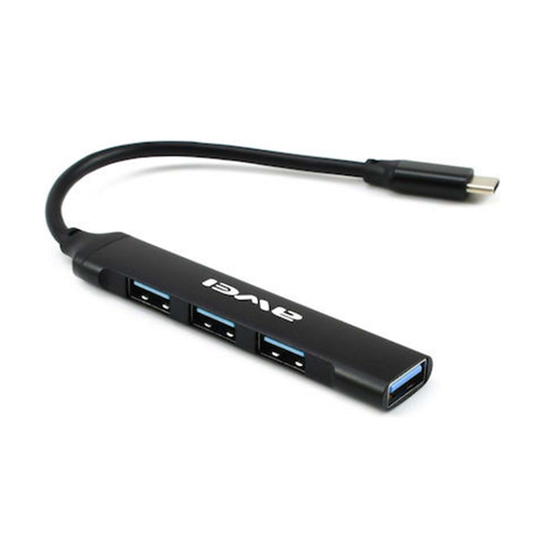 Adaptor USB Hub cu 4 porturi - CL-150T - USB Type-C - AWEI - 888056