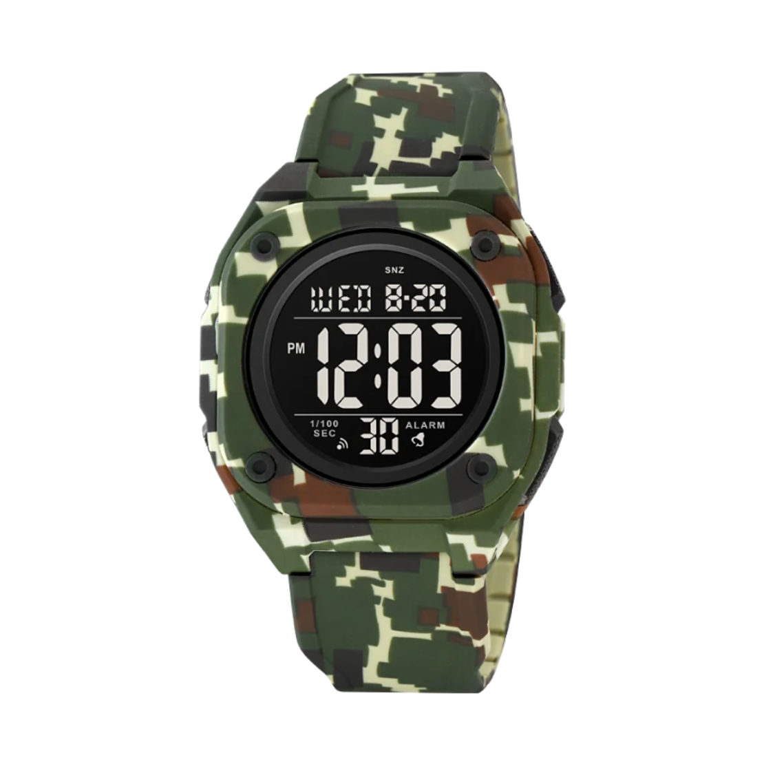 Ceas de mână digitală - Skmei - 2160 - Verde Armată
