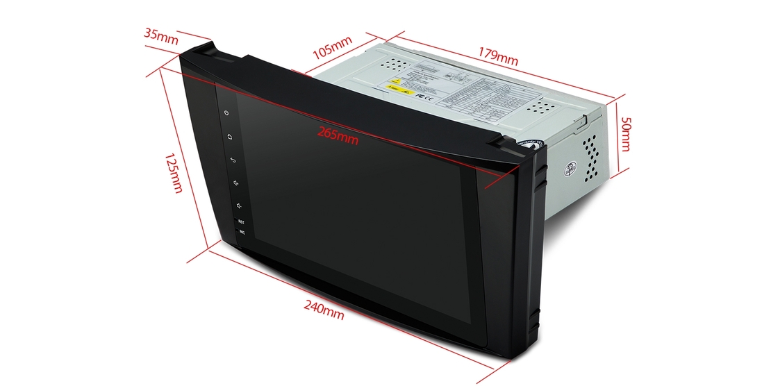 Sistem audio auto 2DIN - Mercedes - Clasa E - Android - 02'-08' - JA-8370