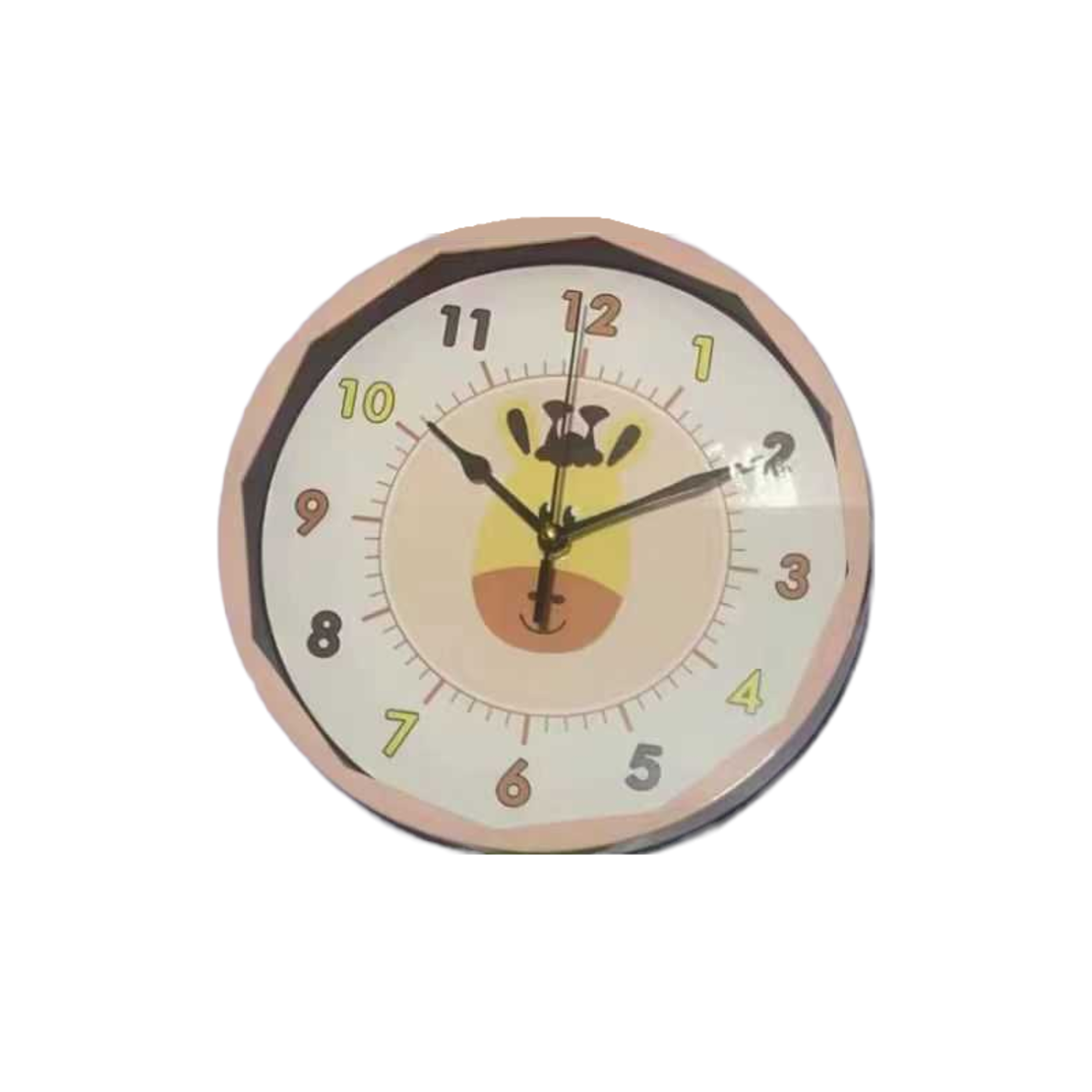 Ceas de perete pentru copii - XH-6628 - 166283 - Roz