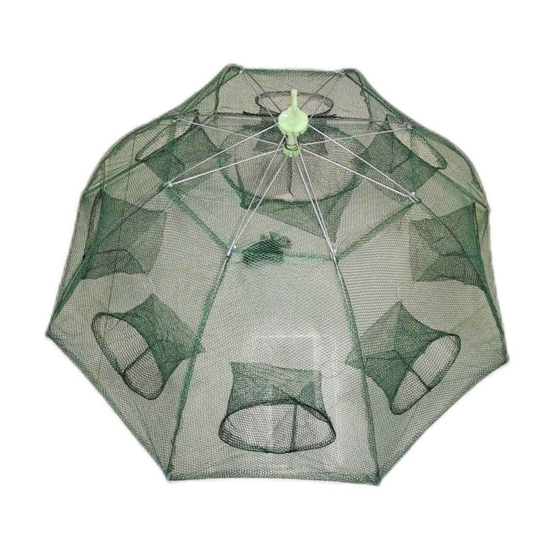 Plasa de pescuit pliabila cu 8 gauri - 31357