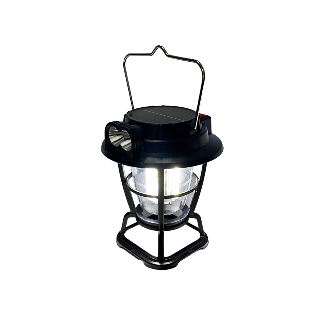 Proiector LED reîncărcabil cu panou solar - HB9588L - 533138