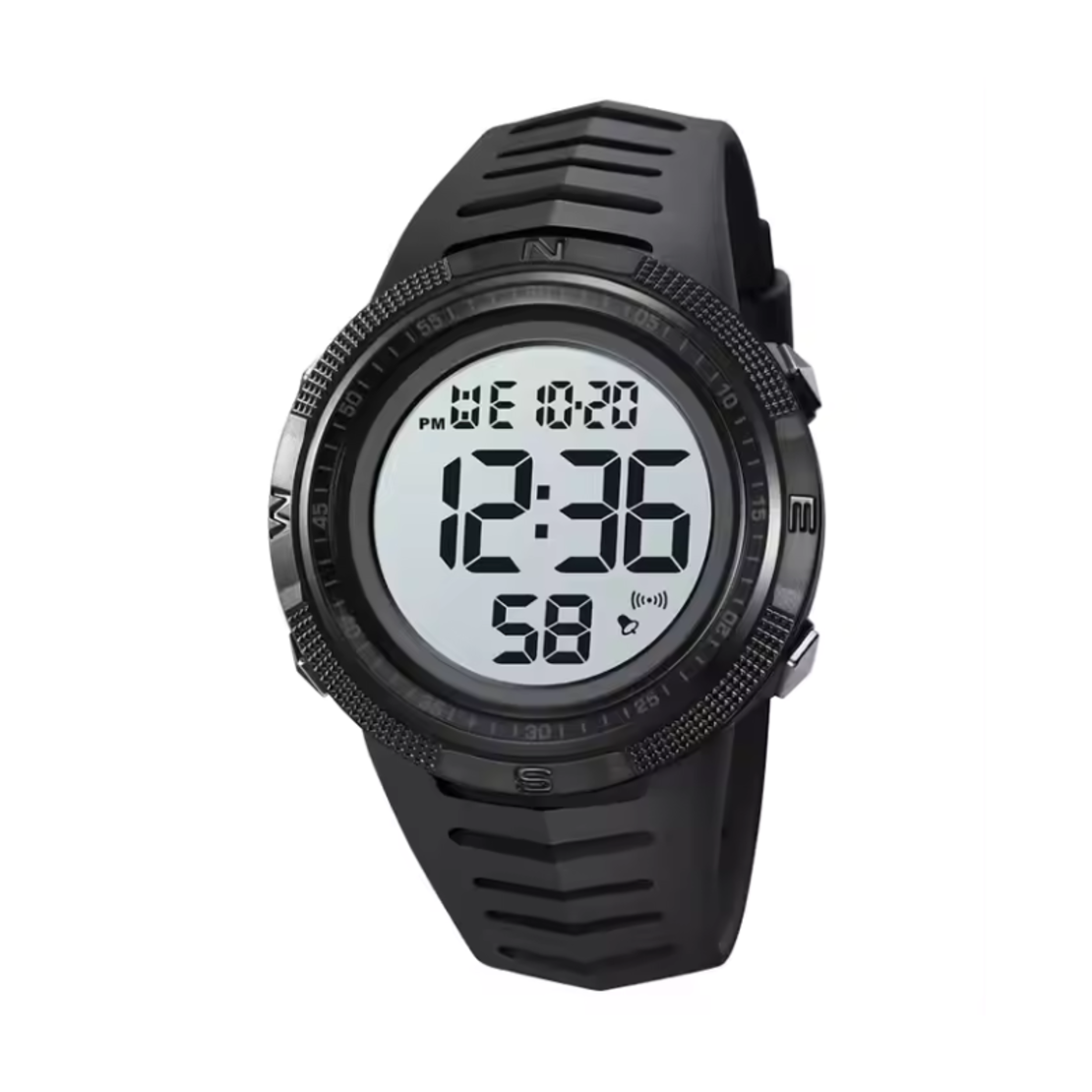 Ceas digital de mână - Skmei - 2148 - negru/alb