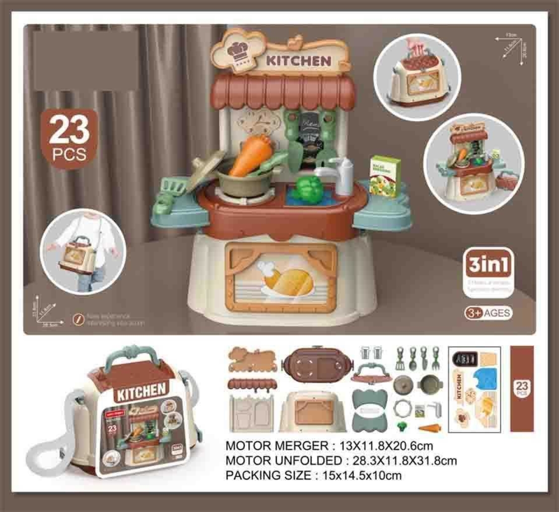 Set bucatarie copii in geanta - 18T05 - 221387