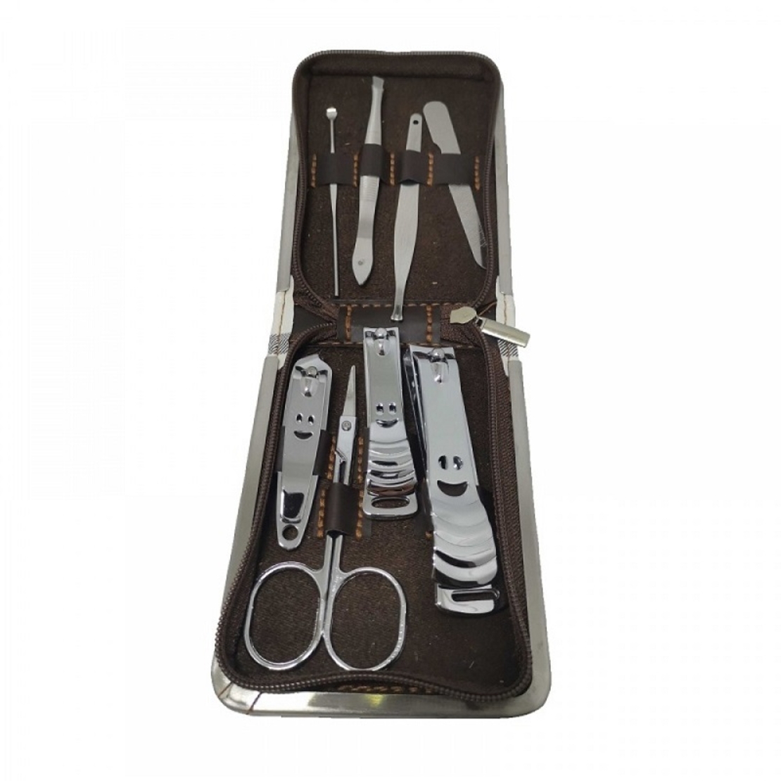 Set de îngrijire a unghiilor cu husă - 021R - 8 buc - 671017