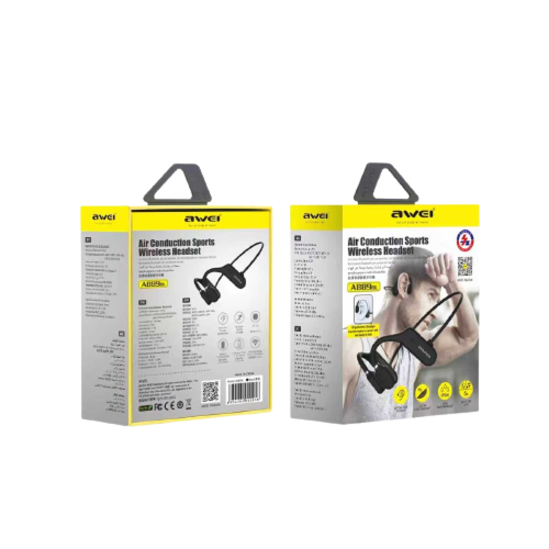 Căști fără fir pentru gât - A889BL - AWEI - 888964