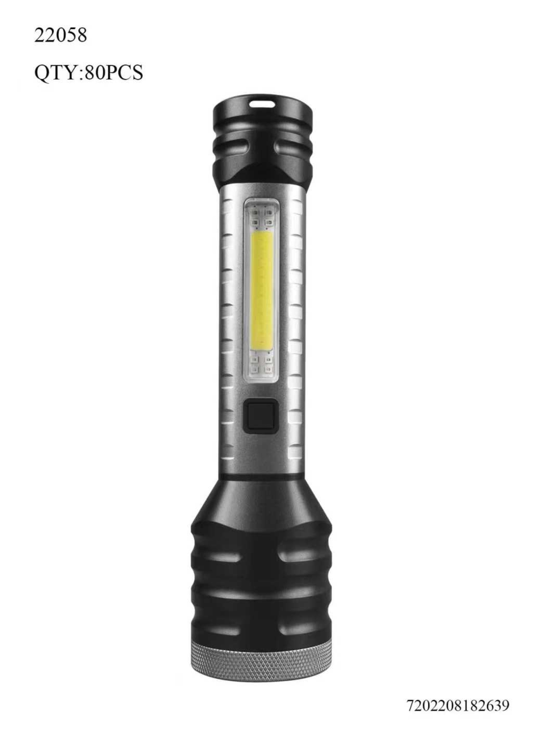 Lanterna LED reincarcabila - 22058 - 182639