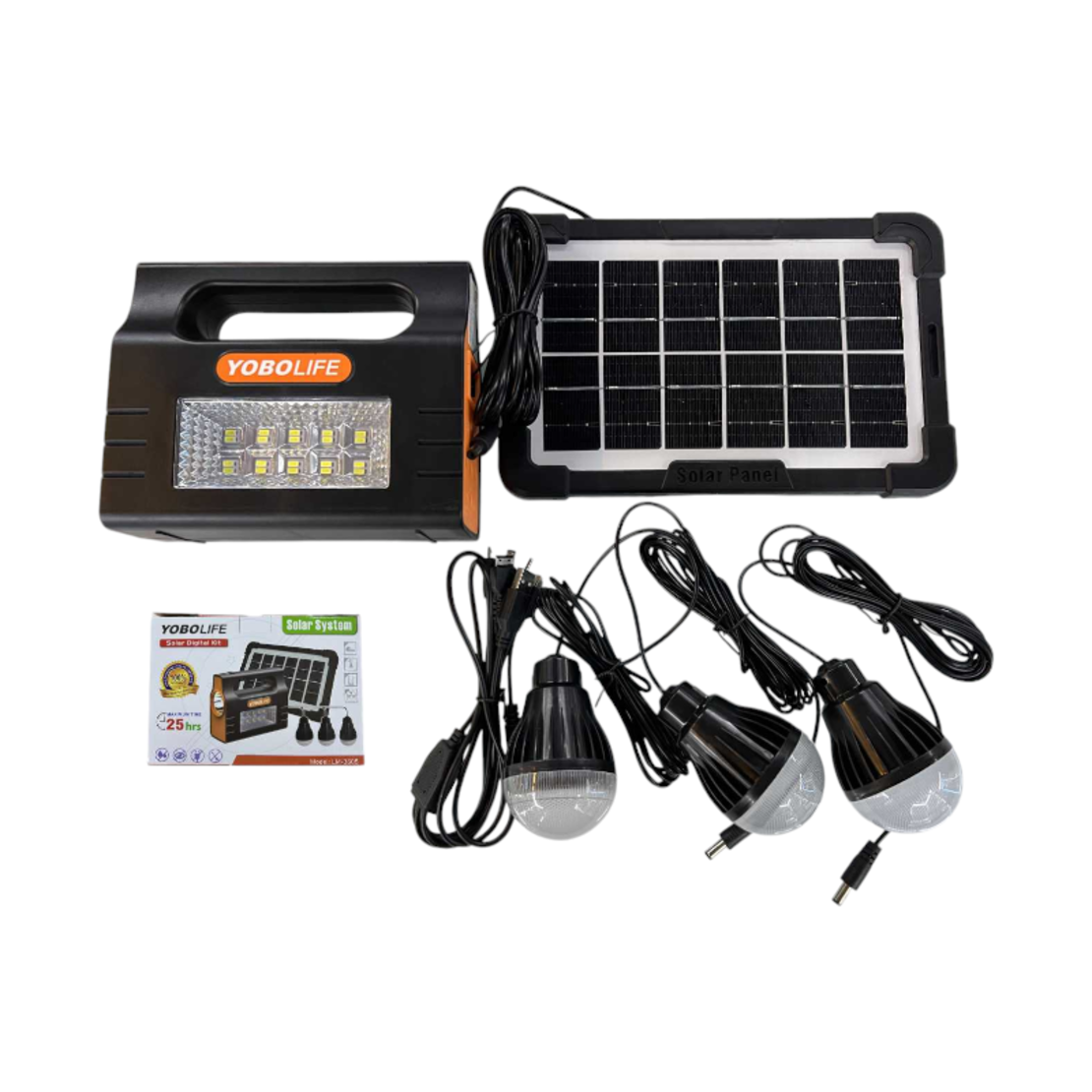 Sistem de iluminat solar alimentat cu baterii - 3605 - 291813