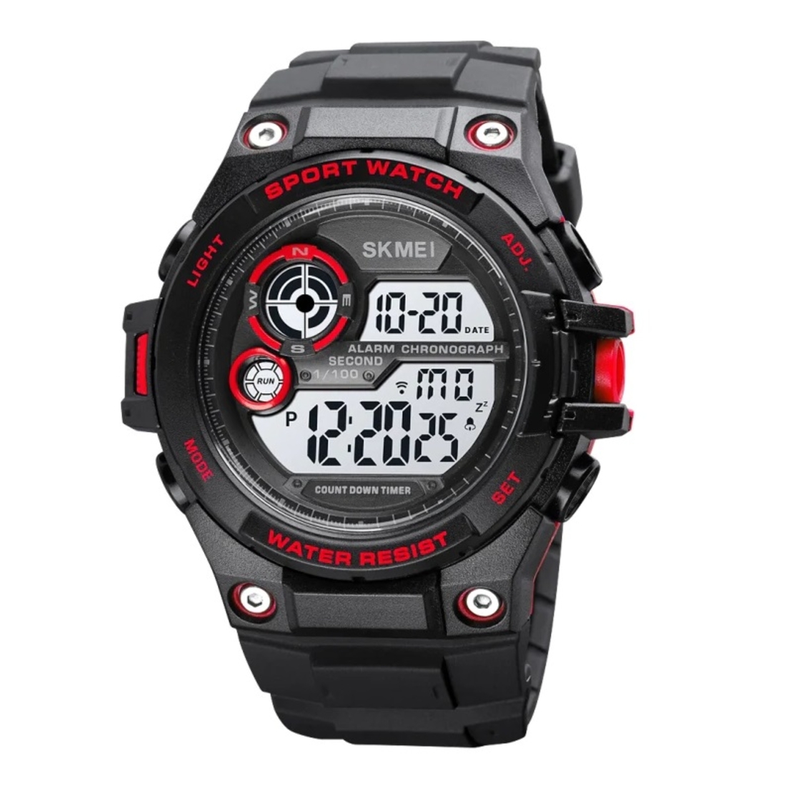 Ceas digital de mână - Skmei - 1759 - 017592 - Negru/Roșu