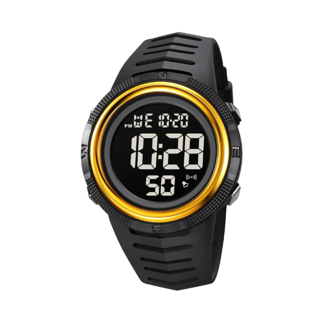 Ceas digital de mână - Skmei - 2148 - Aur/Negru
