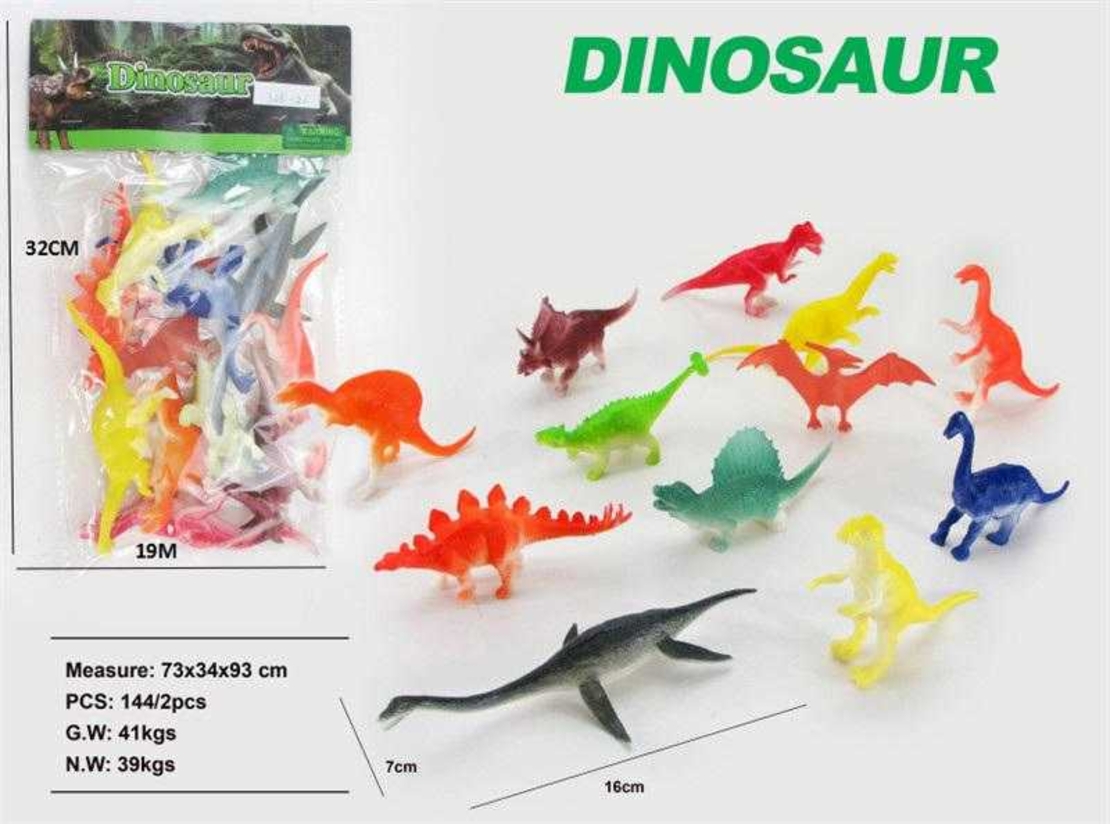 Set cu figurine dinozauri - 12 buc - 303-20 - 221235